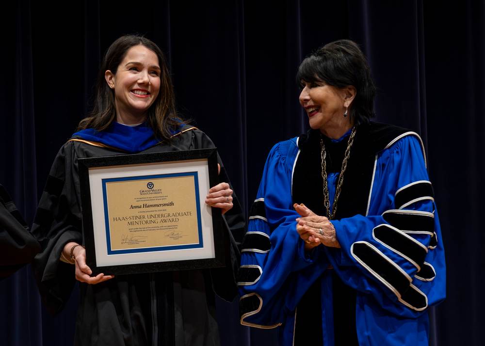 Prof. Anna Hammersmith Awarded the Haas-Stiner Undergraduate Mentoring Award Spotlight